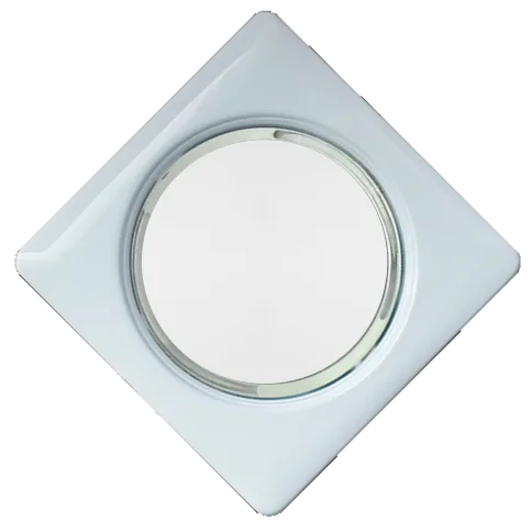 Светильник Ecola GX53 H4 квадрат плоский / белый (FW53N4ECB), 106*41мм