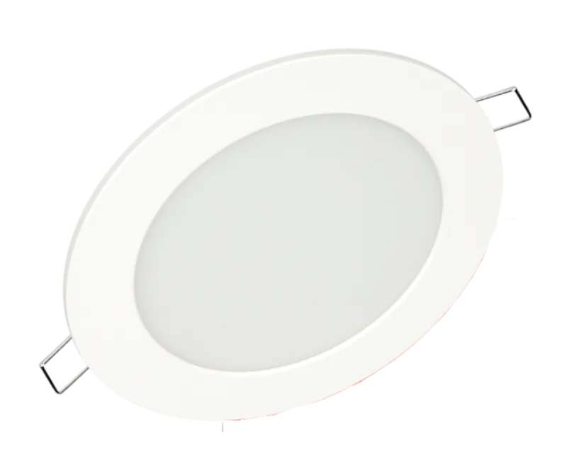 Лед панель светодиодная встраиваемая круглая RLP-VC 9W 230V 4000K 630Лм 118мм IP40 INHOME