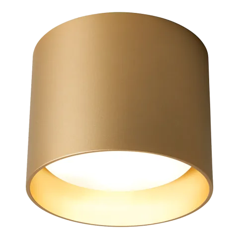 Светильник потолочный 12W, 230V GX53 золото HL358, 85*60mm