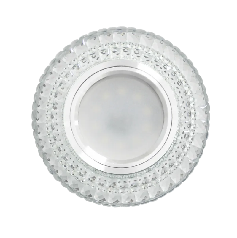 Светильник декоративный MR16+3w, LB 1856C/ ГЛАМУР MR1680, EKS, 100*20мм