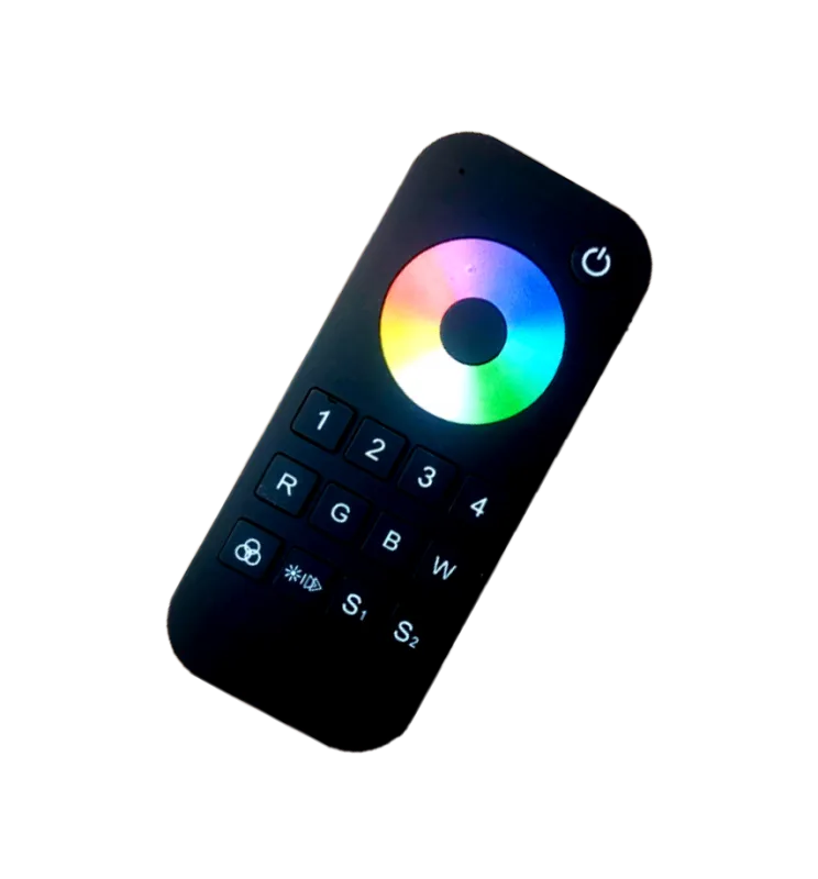 Пульт RT-10 (RGB+CCT Remote 5 в 1) черный (4 зона)