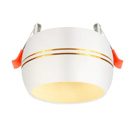 Светильник KL81 ЭРА, 12V, 50W, белый+золото 90*53mm