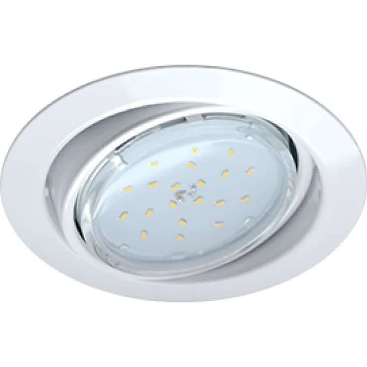 Ecola GX53 FT9073 светильник встраиваемый поворотный белый 40x120mm FW5390ECB