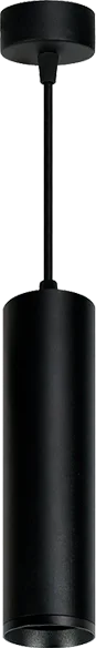 Светильник потолочный на подвесе MR16 35W 230V, черный D55*H200 ML1768 48086