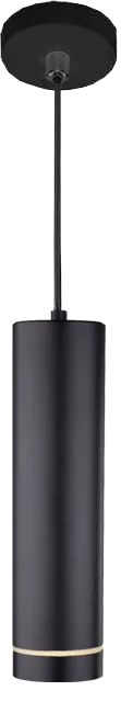 DLR023 12W 4200K / Светильник светодиодный стационарный черный матовый Electrostandart 300*79mm