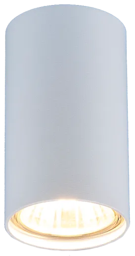 Electrostandart 1081 GU10 / Светильник накладной WH белый, 55*97мм