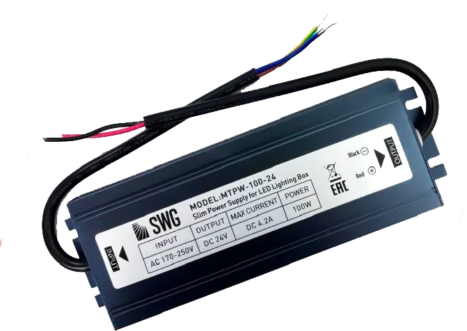 MINI Al Блок питания TPW, 100W Влагозащитный, 24 V, MTPW-100-24