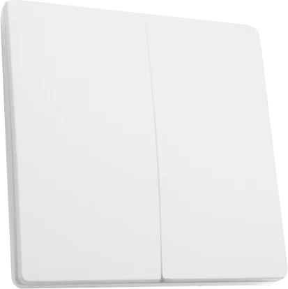 Выключатель дистанционного управления 230V 500W двухклавишный, TM82, белый