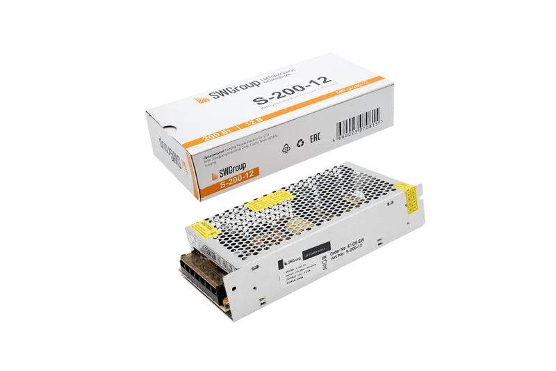 Блок питания сетка SWGroup S-200w-12v