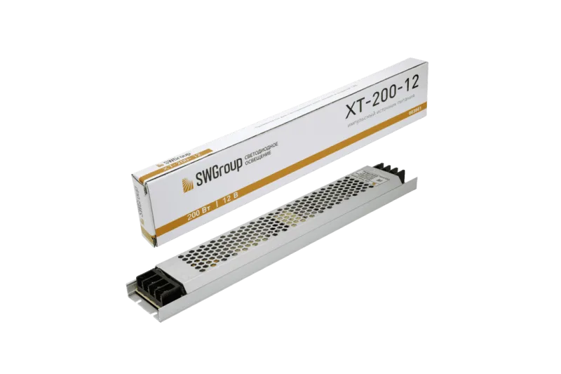 Блок питания SWGroup 200Вт 12В ультратонкий сетка XT-200-12 IP20