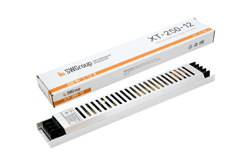 Блок питания SWGroup 250Вт 12В ультратонкий сетка XT-250-12 IP20