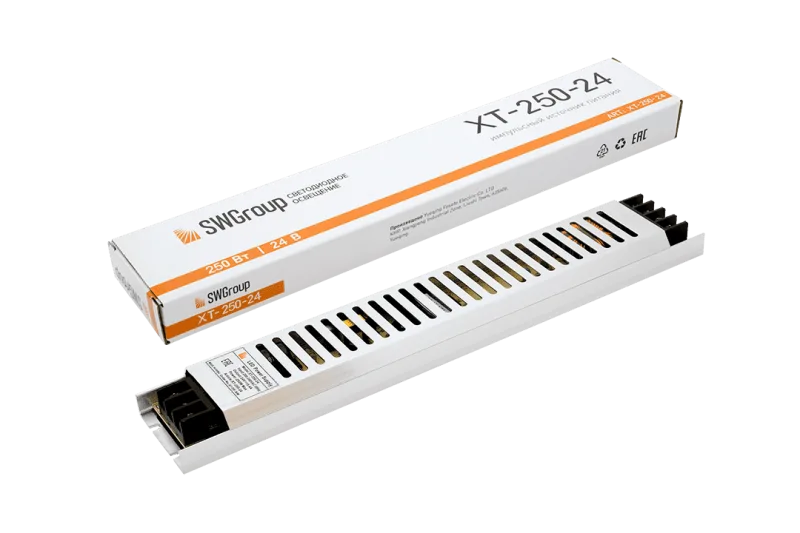 Блок питания SWGroup 250Вт 24В ультратонкий сетка XT-250-24 IP20