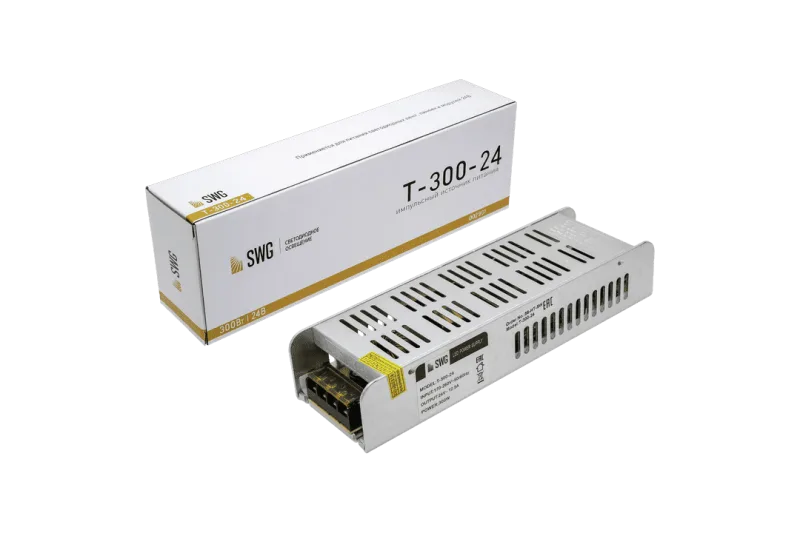 Блок питания тонкий SWGroup Т-300w-24v (узкий)