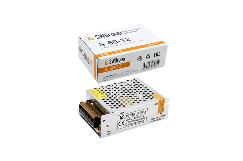 Блок питания сетка SWGroup S-60w-12v