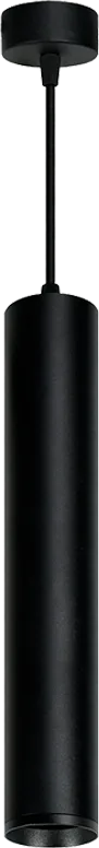 Светильник потолочный на подвесе MR16 35W 230V, черный D55*H280 ML1768 большой