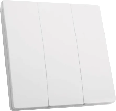 Выключатель дистанционного управления 230V 500W трехклавишный, TM83, белый