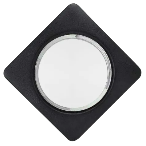 Светильник Ecola GX53 H4 квадрат плоский / черный матовый (FM53N4ECB), 106*41мм