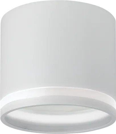 Светильник потолочный 12W, 230V, GX53 белый HL362, 80.5*70mm 41996