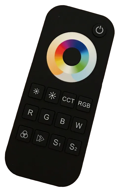 Пульт RT-5 (RGB+CCT Remote 5 в 1) черный (1 зона)
