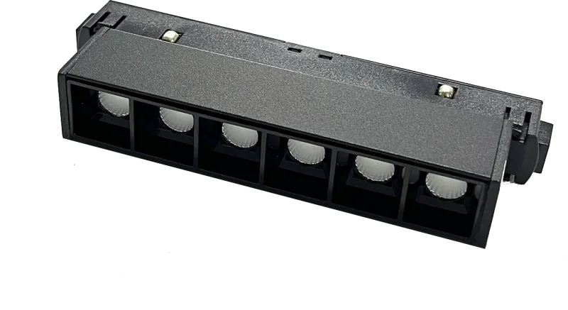 Светильник магнитный трековый А005-20 CX SBK 6W 48V 3000K (115*22.5*44мм) BAUF