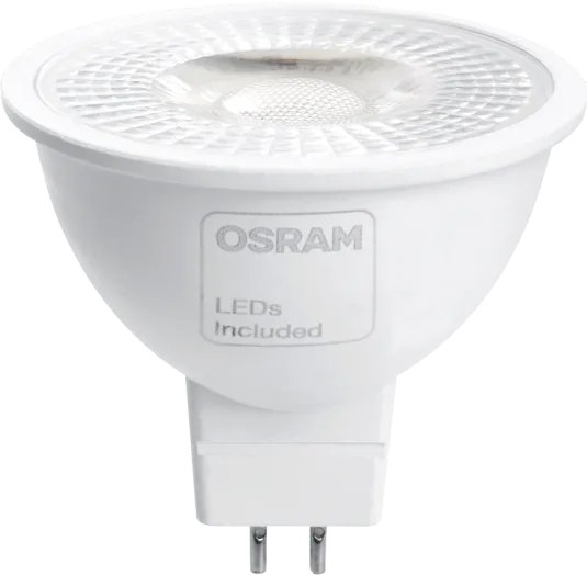 Лампа светодиодная 7W 230V G5.3 4000K MR16 с линзой 38 градусов LB-1607