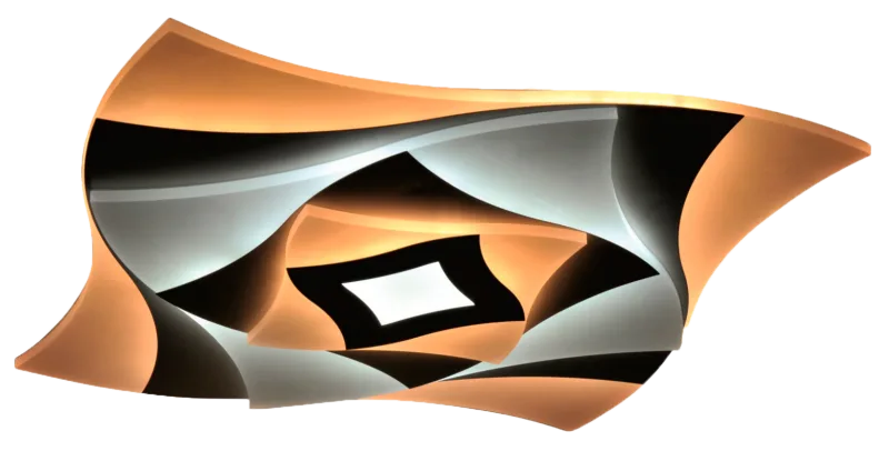 Светильник потолочный LEEK 120W Lotos 500*400мм