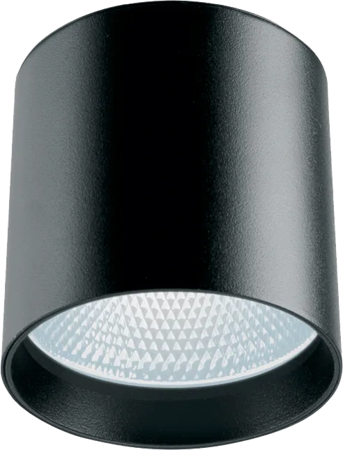 Светильник светодиодный 15W. 1350Lm. 35 градусов, черный, D80*H100 AL530