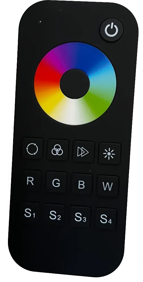 Пульт RT-4 (RGB\RGBW) черный (1 зона)