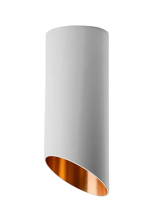 Светильник потолочный MR16 35W 230V, белый/золото ML181 стакан 55*125mm