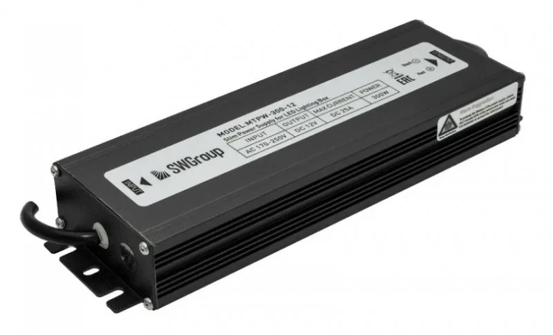 MINI Al Блок питания TPW, 300W Влагозащитный,12 V, MTPW-300-12