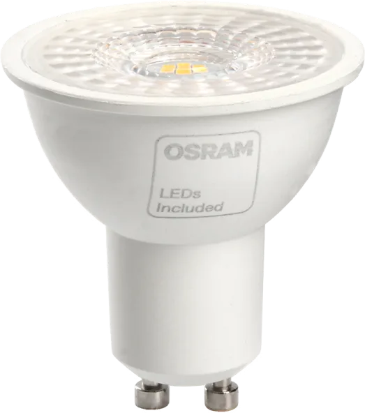 Лампа светодиодная 7W 230V GU10 4000K MR16 с линзой 38 градусов LB-1607
