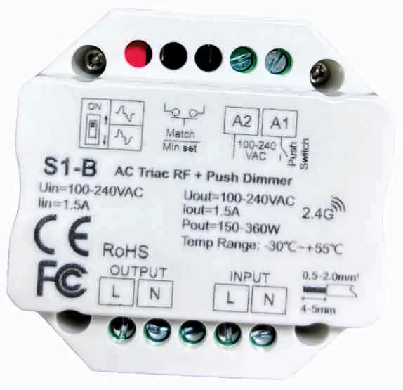 Контроллер MONO S1-B 1A 220v DIM