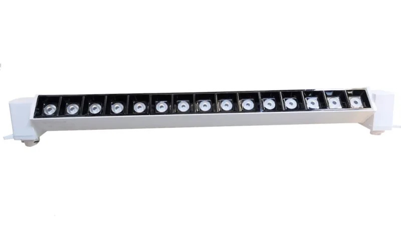Трековый светильник точечный длина RG-GD-2805W 220V 28W IP20-4000K 2200лм белый REDIGLE 480х34х47