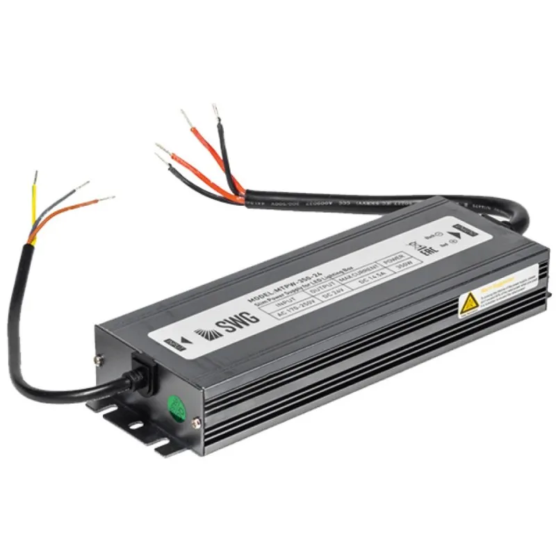 MINI Al Блок питания TPW, 350W Влагозащитный, 24V, MTPW-350-24