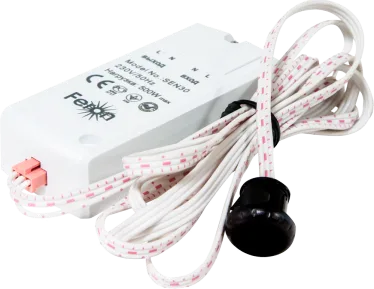 Датчик движения 230V 500W 5-8см 30* белый с 1,5 м кабелем SEN30.22068