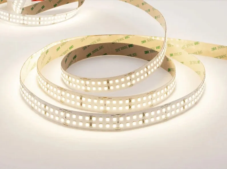 Светодиодная лента LEDS POWER двухрядная 2835 320/м (40Вт/м) 24В 6000К LUX160 - 3 МЕТРА/кат
